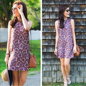 Theory Brindina Veranda Paisley Shift Dress 4